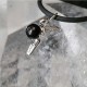 HADITA OBSIDIANA PLATA