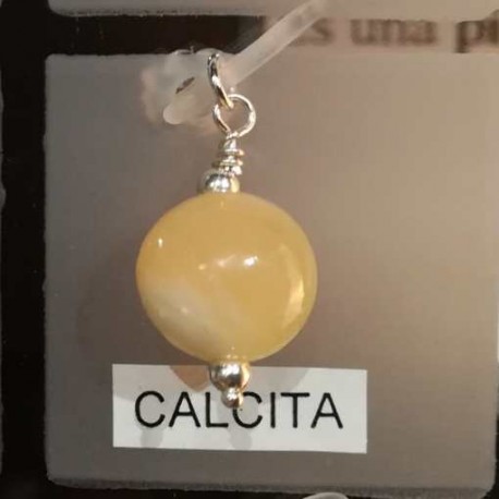 COLGANTE CALCITA PLATA