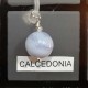 COLGANTE CALCEDONIA PLATA