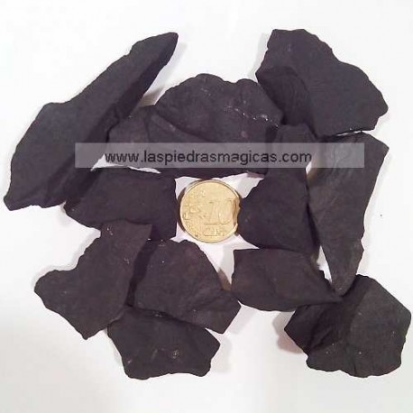 Shungit piedra natural en bruto sin pulir comprar precio